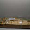 6 Pack 3.3FT/1M Plus-Size Spotless LED Channel Black LED Strip Diffuser Channel with Milky Frosted White Diffuser Cover U103 BW 1M