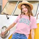 Women Bride Shirt in My Engaged Shirts Engagement Tee Fiance Tshirt Groovy Bride Bachelorette Tee Bridal Shower Tops (M)