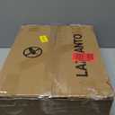 Night Stand Bedside Charger Bedroom - Nightstand with Charging Station & LED Light Strip, Night Stand with Storage Shelf & 2 Fabric Drawers, Morden End Table with U-S-B Ports & AC Outlets