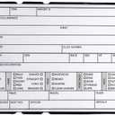 TacticalKlips TPK - Tactical Pocket Klipboard | Pocket Clipboard for First Responders | Fits 3" x 5" Index Cards FI Cards