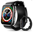 BP Doctor Smart Watch Blood Pressure, 1.95" Smart Watch Monitor with Air Pump Cuff, Blood Pressure Watch with Sleep Heart Rate Monitor, Pedometer, BP Watch Supports Data Sharing, Reminder Monitoring