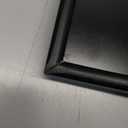 Bamboo Breakfast Tray Table with Folding Legs for Bed Table Sofa - Eating & Laptop Tray Bamboo with Folding Legs (Black) (19.9" x 12.3" x 8.3")