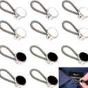 2 x 12pcs, Collar Extenders,Neck Extender Button Invisible for Men Shirts Suits Trouser, Coat, Shirts Adds 1 in Instantly (White, Black)