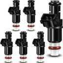 Upgraded Fuel Injectors Compatible with Honda Accord 2003-2007,for Odyssey 2005-2017,for Acura MDX 2003-2006,for Saturn Vue 2004-2007 V6 3.0L 3.5L 8001492N 6 Pack