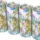 Car Tissue 200 Count Facial Tissues Per Tube Portable Cylinder Box Roll Canned Tissue Cylinder Tissue Boxes for Office Car Home, for Cylinder Car Cup Holder,Plants