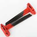 ARC-POWER For 10 Piece Metric Hex T-Handle Allen Key Wrench Hand Driver Tool Set - Long