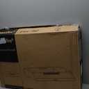 Comfee' Range Hood 30 inch, Under Cabinet Ducted/Ductless Convertible Slim Vent Hood, Durable Stainless Steel Kitchen Stove Hood, 3 Speed Exhaust Fan and 2 LED Lights Range Hood (Black)