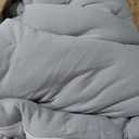 Mellow Marshmellow Comforter, Oeko-TEX Fabric (Gray, Twin/Twin XL)
Extra Fluffy Double-Stuffed Down Alternative Duvet Insert, All-Season Temperature Balancing, Box Stitch, Full / Queen)