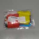 Meowoo 100PCS Organza Bags, 3x4in Small Mesh Bags Drawstring for Jewelry, Candy, Christmas, Sachets, Festivals, Bathroom Soaps, Makeup Organza, Wrapping Supplies(mixedcolor)