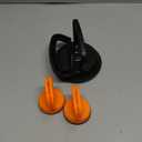 SYEYYDS Dent Puller, 3 Pack Professional Dent Remover Tool Kit - Heavy Duty Suction Cup & T-Handle Lifter for Easy Car Body Dent Repair, Glass Lifting, Screen and Object Moving (Black+Orange)