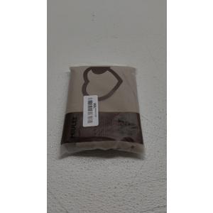 MIULEE 2 Panels Kitchen Tiers Half Window Sheer Curtains Rod Pocket Translucent Voile Drape for Kitchen Bathroom Small Windows 29 by 36 Inch Beige