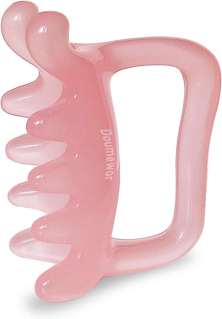 Large Fascia Massage Blaster Tool for Cellulite, Myofascial Release, Muscle Knots, Trigger Points, Cellulite Massager Tool for Body Tension Relief Promote Lymphatic Circulation White