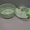 Salad Spinner-washSpin & Dry Salad GreensFruit & Vegetable wash4.2qt.green)