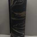 Gaiam Dry-Grip Yoga Mat - 5mm Thick Non-Slip Exercise & Fitness Mat for Standard or Hot Yoga, Pilates and Floor Workouts - Cushioned Support, Non-Slip Coat - 68 x 24 Inches (Marbled)