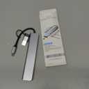 Upgrade USB C/USB Hub, BERLAT Aluminum 7 in 1 USB C & USB Hub with USB 3.0, USB 2.0 Ports for PC/Laptops/MacBook Pro/Air/iMac/iPad and More Devices