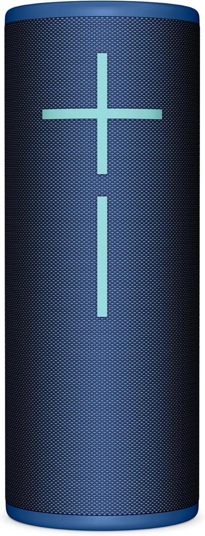 Ultimate Ears Boom 4 Portable Waterproof Bluetooth Speaker with 360-Degree Immersive Sound, Outdoor Floating Speaker, 15-Hour Battery, 147ft Range - Blue