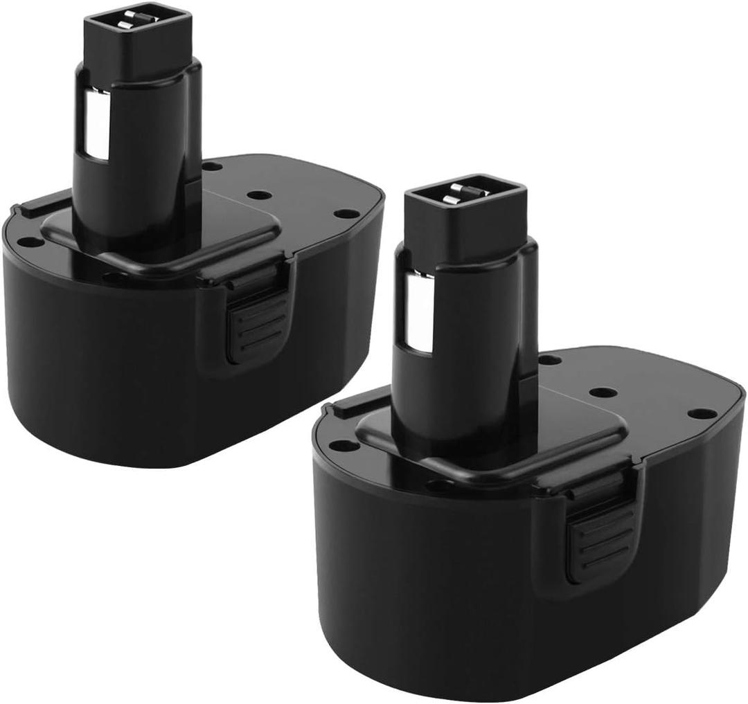 Exmate 2 Pack 14.4V 3.5Ah Battery Compatible with Dewalt DW9094 DW9091 DC9091 DC9094 DC9144 DE9091 DE9092 DE9038 DE9094 DE9502 DW935 DC DW XRP Series Cordless Power Tools
