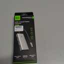 Minthouz USB-C Docking Station 7-in-1 Quad Display Laptop Multiport Adapter, 4K HDMI, Dual 8K DP, VGA, 3USB2.0 Ports & USB Dongle for MacBook Pro/Air, iPad Pro, iMac, iPhone 16 Pro/Pro Max, ThinkPad