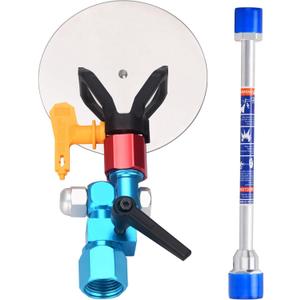 Airless Spray Gun Guide Accessory Tool w/ 517 Tip 10 Inch Airless Extension Pole,Spray Guide Painting Tool for Graco Titan Airless Paint Sprayer Gun.