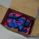 Balloon Pump Electric, Portable Automatic Dual Nozzle Inflator 110V 600W with Tying Tools for Birthday Gender Reveal Baby Shower Balloons Party Decorations (Rose Red)