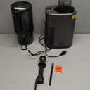 Cold Press Juicer, 5.5inch Wide Feed Chute Juicer Machine, Slow Masticating Juicer for Whole Vegetables & Fruits, Black