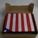 NZQXJXZ Portable Cornhole Board Set with 8 Bean Bags - 3x2 Ft Corn Hole Toss Game for Indoor and Outdoor Parties, Ideal for Kids, Adults, Beach, Yard and Camping