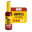 Buffalo Wild Wings Chipotle Hot Sauce, 5 fl oz, Medium Hot Dipping Sauce, Marinade and Seasoning for Chicken Wings and Pork Ribs, Made with Chipotle Peppers (Small)