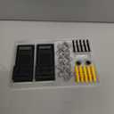 ELETIUO Soundbar Wall Mount Bracket for Samsung, LG, Sony, JBL, Vizio, Sonos and More, Depth Adjustable 3.5-6.1, Soundbar Shelf Under TV, Black