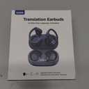 AI Translation Earbuds Real-Time: 166 Languages Audifonos Traductores Ingls Espaol - Offline Translation, 60H Playtime