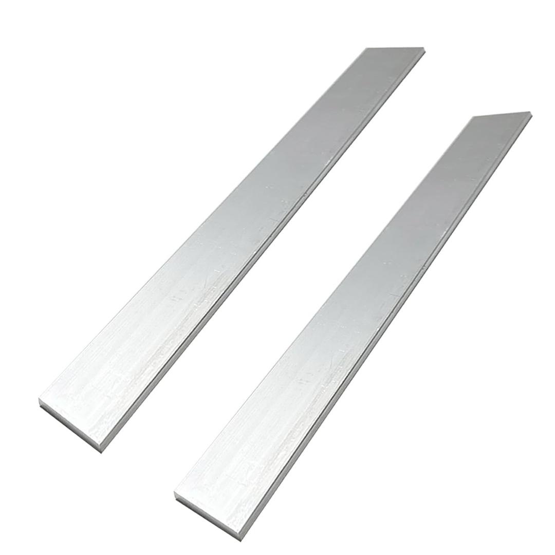 2 Pcs 1/8" X 2" Square Aluminum Flat BAR 16" Long .6061 Aluminium, 3mm X 50mm X 406mm Aluminum Flat Plate, T6511 Solid New Mill Stock