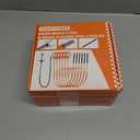 3 x 51inch Drain Hair Remover(6pack),34inch Drain Clog Remover(1pack),Drain Auger Cleaner Tool Set For Toilet, Kitchen Sink, Bathroom Tub, 7 Pack