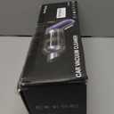 Handheld Vacuum Cordless, Portable Car Vacuum with LED Light,Rechargeable Small Vacuum Cleaner with Powerful Suction,Lightweight Vacuum Cleaner for Car Home Office Pet Hair,Black