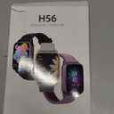 FITVII Fitness Tracker, Smart Watch with 24/7 Blood Pressure Heart Rate and Blood Oxygen Monitor, Sleep Tracker with Calorie Step Counter, IP68 Waterproof Activity Tracker for Women Men Android iOS (Black)