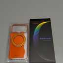 TORRAS 360 Magnetic Stand for iPhone 17 Pro Max Case, [Fit for MagSafe] [4X Military-Grade Protection] Slim Case for iPhone 17 Pro Max 6.9" 2025, Clear-Orange, Ostand O3 Fitness Series