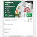 Bonsenkitchen Vacuum Food Sealer Rolls Bags, 2 Packs 8 in x 20 ft, BPA Free, Durable Commercial Customized Size Bags for Storage and Sous Vide Cooking,VB3206