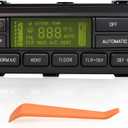 599-220 A/C Heater Climate Control Panel Module Compatible with Ford Crown Victoria 2003-2011, Grand Marquis 2003-2004, for Mercury Grand Marquis 2003-2011, Marauder 2003-2004, 599-030 HVAC Switch