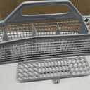 Universal Dishwasher Cutlery Basket Replacement WD28X10128 Dishwasher Utensil Silverware Basket, Compatible with Part No. AH959351, EA959351, PS959351, WD28X10127, WD28X10132