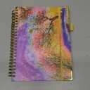 Planner 2026-2027, 18 Months Weekly and Monthly Daily Planner from January 2026 - June 2027, 5.75" x 8.38" A5 Hardcover Agenda Organizer Book 2026 with Tabs, Spiral Yearly Calendar Planners for School Work Home, Autumn Tree