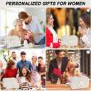 YOOLIFE Initial Travel Makeup Bag Cosmetic Bag - Teen Girl Gifts Trendy Stuff Friend Birthday Gifts for Women Teen Girl Kids