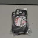 2 x Compatible with iPhone 11 Pro Case for Boys Cool Sports Basketball Shoes Style Phone Cover Soft Silicone Funny Pattern TPU Shockproof Protective Case (5.8 inch) (Black)