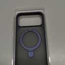 TORRAS Magnetic Ostand for iPhone 17 Pro Max Case, [Military Grade Drop Tested] [Compatible with MagSafe][Build-in Kickstand] Translucent Slim Soft Edge Anti-Fingerprint 6.9" 2026, Deep Blue