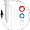 Slippery Pete Fluid Pump for Gallon Bottles and Wide Mouth Quart Bottles (Not for Standard Quart Bottles) - Transfer Gear Oil, Transmission and Differential Fluid, Antifreeze with This 30cc Hand Pump