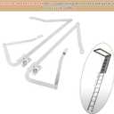 PR315500-LH+PR315500-RH Pair Attic Ladder Hinge Arms for Louisville Attic Ladder S224P S254P L224P L254P CS224P CS254P CL224P CL254P S300P S305P L300P L305P AS226P AS256P AL226P AL228P AL256P