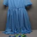 MyheroCos Women's Tracy Turnbald Cosplay Costume Blue Dress Hairspray Costume Halloween Musical Stage Performance Dress, 2XL