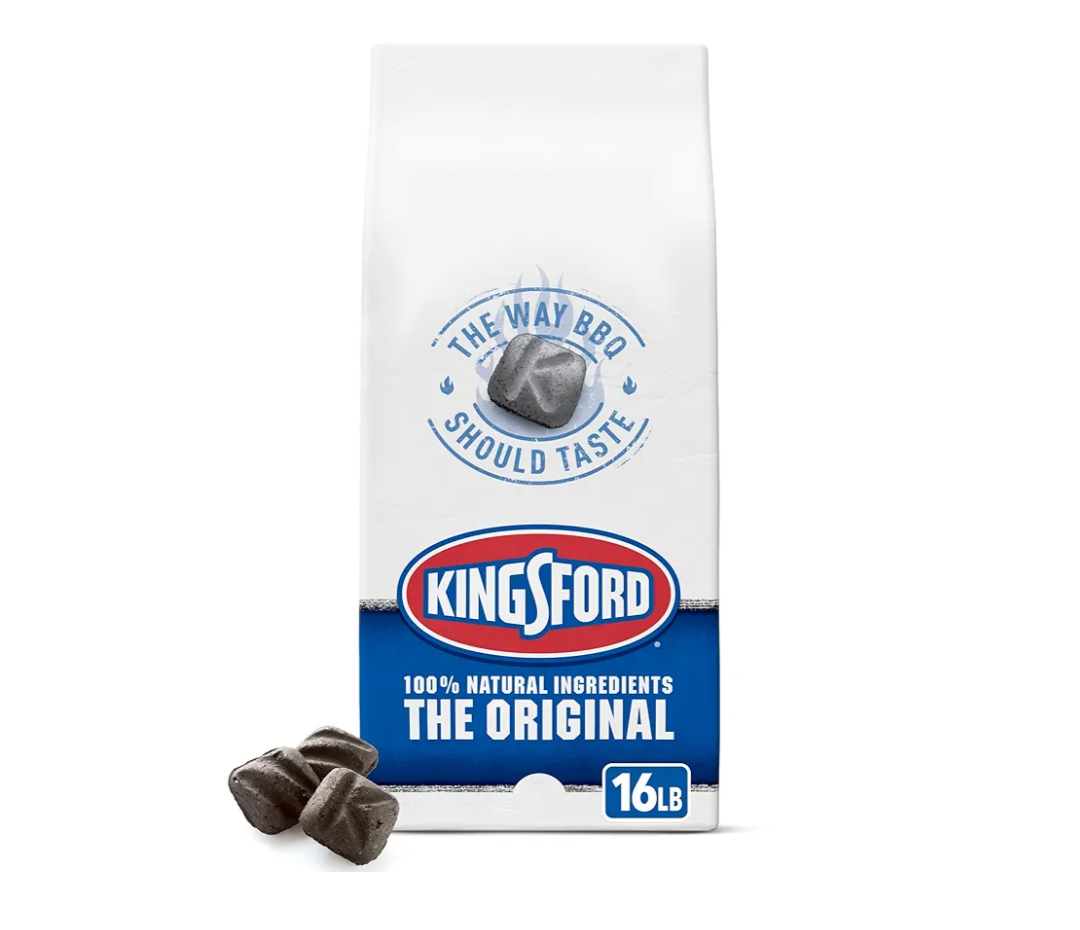 Kingsford Original Charcoal Briquettes, BBQ Charcoal for Grilling, 16 Pounds (Package May Vary)