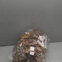 Bedsure Queen Comforter Set - Brown Bed Set, 3 Pieces Cute Floral Bedding, 1 Soft Reversible Botanical Flowers Comforter and 2 Pillow Shams