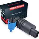 OTUAYAUTO Windshield Washer Pump Replacement for Jeep, Dodge, Chrysler, Volkswagen, Audi, BMW, Chevrolet, Washer Fluid Pump with Hose kits compatible with OEM 1J6955651