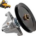 ATRACYPART 618-09395 Mower Deck Spindle Assembly, Compatible with Cub Cadet MTD Craftsman Troy Bilt ZT1 ZTS1 Z5400 Z5450 Mustang Z46 46-Inch Deck 618P09395