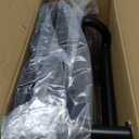 Step Stool with Handle for Elderly Adults, Non Skid Platform & Adjustable Handrail, Medical Stepping Stool for High Bed Mobility & Daily Living Aids, Bedside Car Stair Lift for Senior 350lbs (Black)