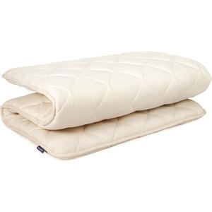 Japanese Floor Futon Mattress, Tatami Mat Sleeping Pad, Shikibuton, Mattresses Topper, Boys Girls Roll Up Dormitory Mattress, Foldable & Portable Floor Lounger Bed, Guest Bed (Cream, Twin) (Twin (80"L x 39"W x 2.5"Th))